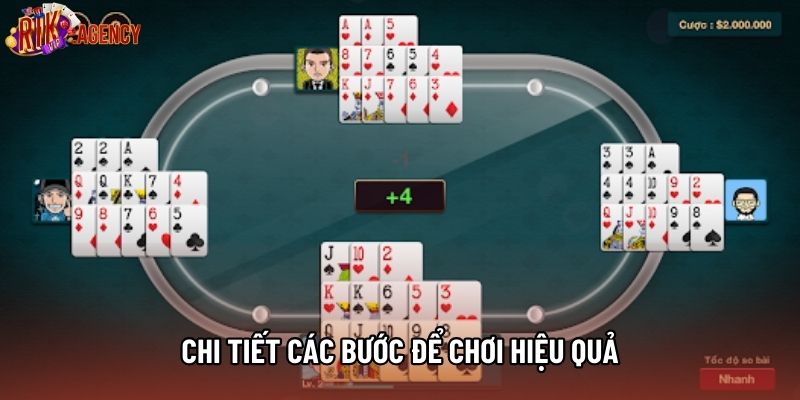 Chi tiết các bước để chơi hiệu quả